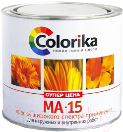 Краска Colorika МА-15 (2.1кг, черный)