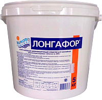 Средство для бассейна дезинфицирующее Маркопул Кемиклс Лонгафор таблетки по 200гр в ведре (5кг)