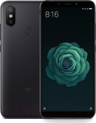 Смартфон Xiaomi Mi A2 4Gb/32Gb (черный)