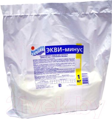 Средство для регулировки pH Маркопул Кемиклс ЭКВИ-минус в пакете (1кг)