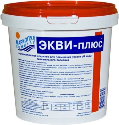 Средство для регулировки pH Маркопул Кемиклс ЭКВИ-плюс в ведре
