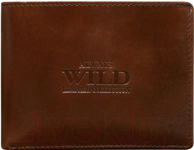 Портмоне Cedar Always Wild N951-VTG (коричневый)