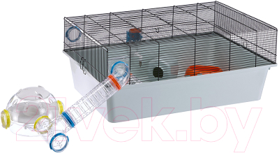 Клетка для грызунов Ferplast Kios / 57011317W1 (серый)