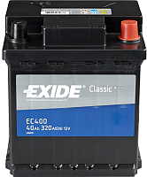 Автомобильный аккумулятор Exide Classic EC400 (40 А/ч) - 