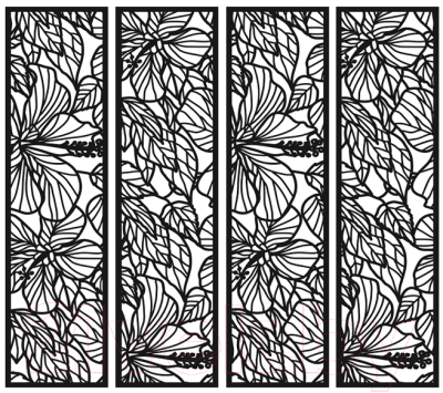 Декор настенный Arthata Цветы 60x70-B / 028-4