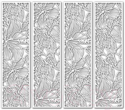 Декор настенный Arthata Цветы 60x70-V / 028-4