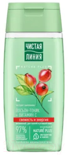 Лосьон для лица Чистая Линия Тоник Витаминный (100мл)
