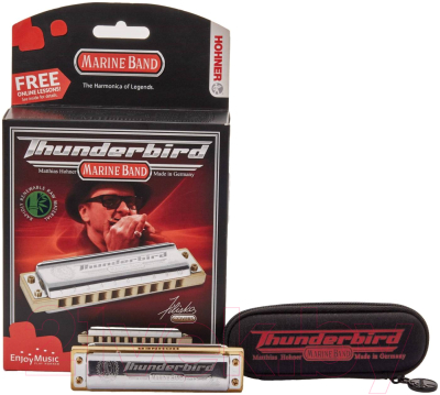 Губная гармошка Hohner Marine Band Thunderbird Low A / M201173X