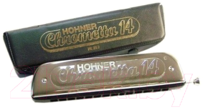 Губная гармошка Hohner Chrometta 14 257/56 C / M25701