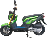 Скутер Vento Naked (зеленый) - 