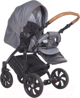 Детская универсальная коляска Tutis Mimi Style 3 в 1 / 783332/A (Grey Rhombus)