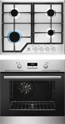 Комплект встраиваемой техники Electrolux EZB52430AX + GEE263MX