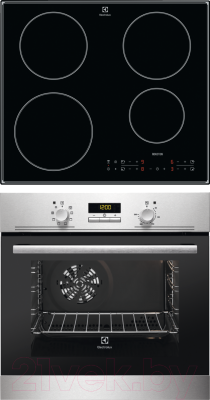 

Комплект встраиваемой техники Electrolux, OPEA4300X + IPEV644RCC