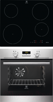 

Комплект встраиваемой техники Electrolux, OPEA4300X + IKE6420KB
