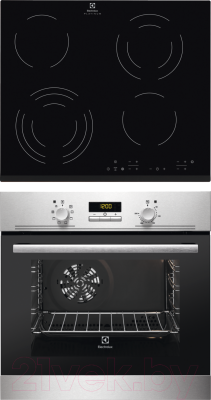 

Комплект встраиваемой техники Electrolux, OPEA4300X + CPE6433KF