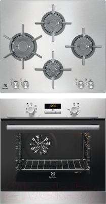 

Комплект встраиваемой техники Electrolux, OPEA4300X + EGU96647LX