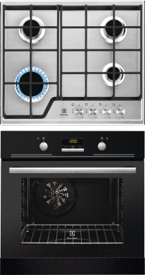 

Комплект встраиваемой техники Electrolux, EZB52410AK + GRE263MX