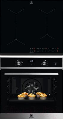 

Комплект встраиваемой техники Electrolux, OED5H70X + IPES6452KF