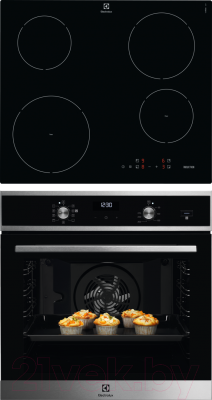 

Комплект встраиваемой техники Electrolux, OED5H70X + IKE6420KB