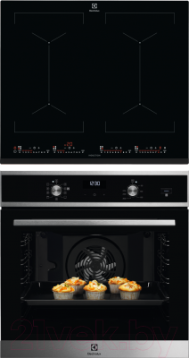 

Комплект встраиваемой техники Electrolux, OED5H70X + IPE6474KF