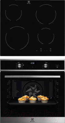 

Комплект встраиваемой техники Electrolux, OED5H70X + CME6420KA