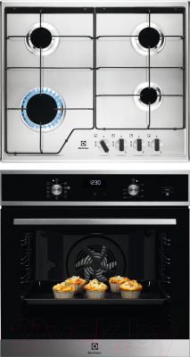 

Комплект встраиваемой техники Electrolux, OED5H70X + GPE262MX