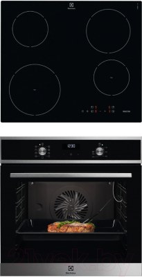 

Комплект встраиваемой техники Electrolux, OEE5C71X + EHH56240IK