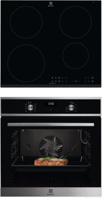 

Комплект встраиваемой техники Electrolux, OEE5C71X + IPE6440KFV