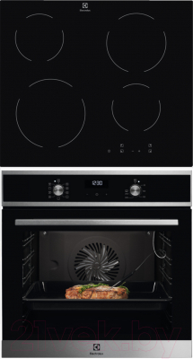 

Комплект встраиваемой техники Electrolux, OEE5C71X + EHV56240AK
