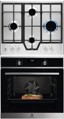 

Комплект встраиваемой техники Electrolux, OEE5C71X + GME263LX