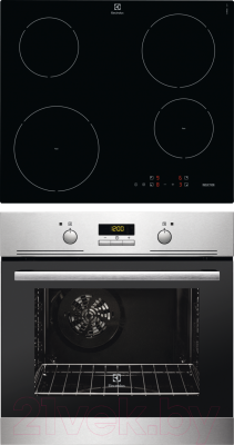 

Комплект встраиваемой техники Electrolux, EZB53410AX + EHH56240IK