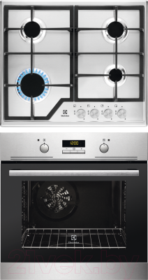 

Комплект встраиваемой техники Electrolux, EZB53410AX + GEE263MX
