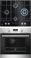 

Комплект встраиваемой техники Electrolux, EZB53410AX + GPE363NK