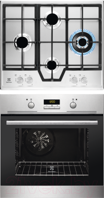 

Комплект встраиваемой техники Electrolux, EZB53410AX + GME363NX
