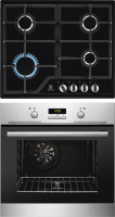 

Комплект встраиваемой техники Electrolux, EZB53410AX + GPE263MB