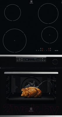 

Комплект встраиваемой техники Electrolux, OKC8P31X + EHH56240IK