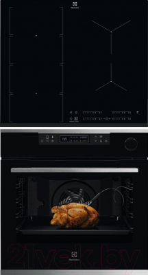 

Комплект встраиваемой техники Electrolux, OKC8P31X + IPE6455KF