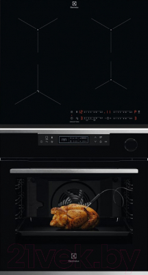 

Комплект встраиваемой техники Electrolux, OKC8P31X + HOF650FMF