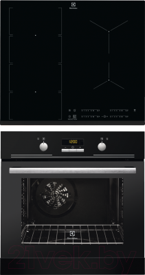 

Комплект встраиваемой техники Electrolux, EZB53430AK + IPE6455KF