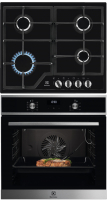 

Комплект встраиваемой техники Electrolux, OEE5C71X + GPE263MB
