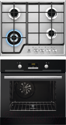 

Комплект встраиваемой техники Electrolux, EZB53430AK + GRE363MX