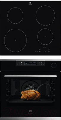

Комплект встраиваемой техники Electrolux, OKC8H31X + EHH96240IK