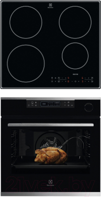 

Комплект встраиваемой техники Electrolux, OKC8H31X + IPEV644RCC