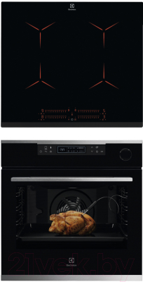 

Комплект встраиваемой техники Electrolux, OKC8H31X + IPE6492KF