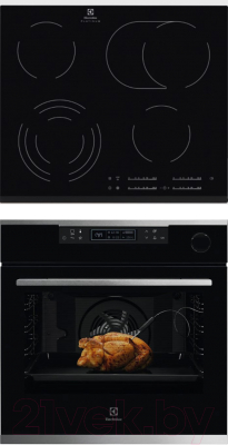 

Комплект встраиваемой техники Electrolux, OKC8H31X + EHF96547FK