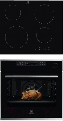 

Комплект встраиваемой техники Electrolux, OKC8H31X + EHV56240AK