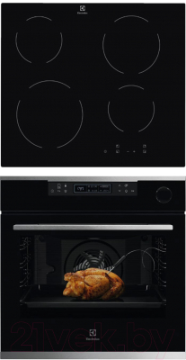 

Комплект встраиваемой техники Electrolux, OKC8H31X + CME6420KA