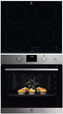 

Комплект встраиваемой техники Electrolux, OED3H50TX + IPE6440KFV