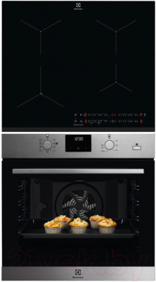

Комплект встраиваемой техники Electrolux, OED3H50TX + HOF650FMF