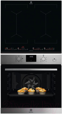 

Комплект встраиваемой техники Electrolux, OED3H50TX + IPE6474KF